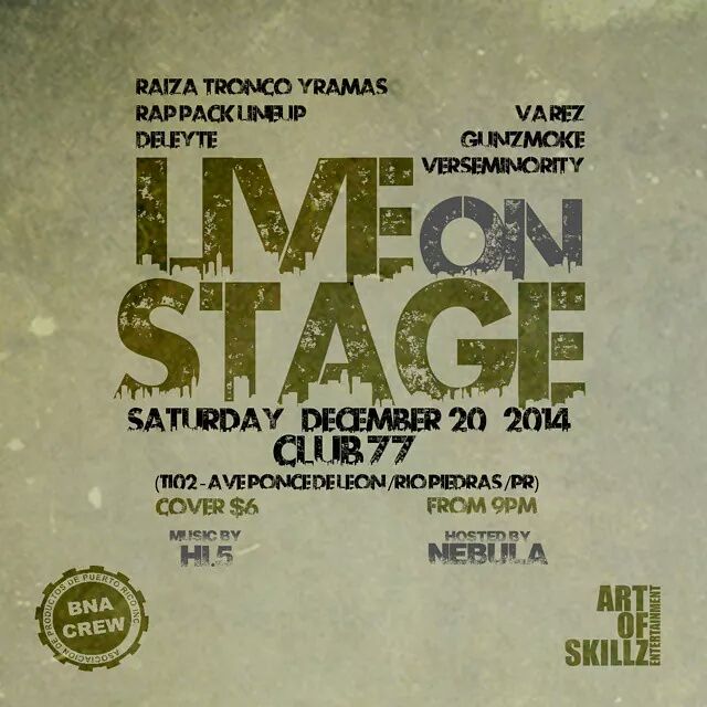 rtwopr's tweet image. 20 de Diciembre 2014... #Club77, #LiveOnStage #RTwo #RaizaTroncoYramas