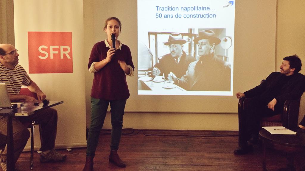 antoineguyon's tweet photo. #SocialGoodWeek @Ptibook ns fait état d'1 an d'entrepreneuriat solidaire,de @mCubers est né @cafenostra #CafeSuspendu http://t.co/Z703HAzvSP