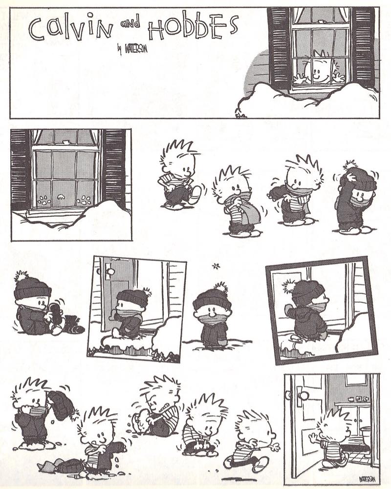 Calvinn_Hobbes's tweet photo. The struggles of winter. http://t.co/EXpX1D9vUL