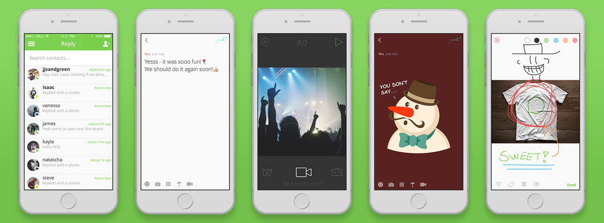 replychat's tweet photo. We have just submitted a huge update to the App Store &amp; are now waiting for an approval. We think you'll love it. http://t.co/JKBl3YTQrg