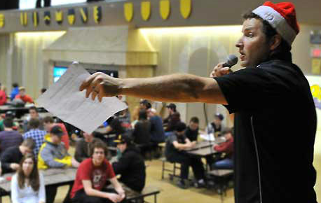 LaSalle_LDSB's tweet image. Hey Black Knights! Our 8th Annual Canned Food Christmas Auction is on December 16th. Get ready to bid on great gifts!