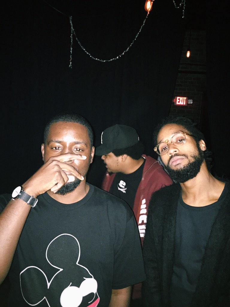 local_champion's tweet photo. #parloring the other day with the homie @tashawnjones_ ✊ http://t.co/ehYMimEWSr