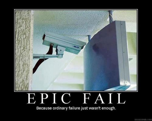 SpottedFireSec's tweet image. #CCTV Fail.. #SpottedFireSecurity