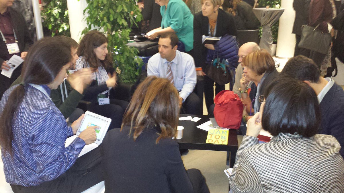 interregeurope's tweet photo. Networking going really well at #europecooperates - participants are eager to exchange ideas and find partners http://t.co/z1iqhYoEX9