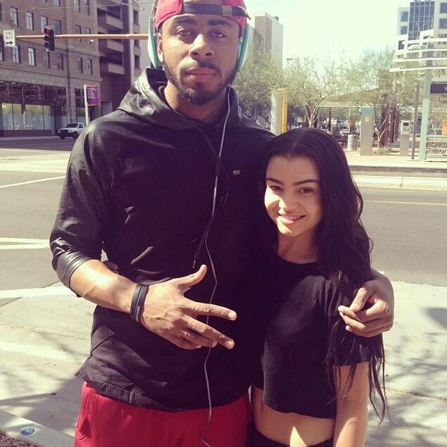YoungThugPHX's tweet photo. @SageTheGemini x @LVsharp #TeamLVSharp #QueenOfAZ #LVSharp #SageTheGemini #HBKGang love ‼️😻xoxo toour funny goofy boo http://t.co/E1RVWgMy2f