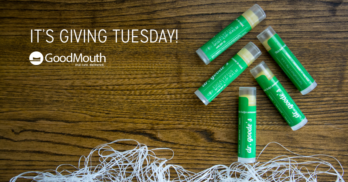 JoinGoodMouth's tweet photo. It's #GivingTuesday! 10% of orders over $10 today go to Remote Area Medical @ramusaorg. Shop: http://t.co/ezvp6ST4Qm http://t.co/p36oQfGGJI