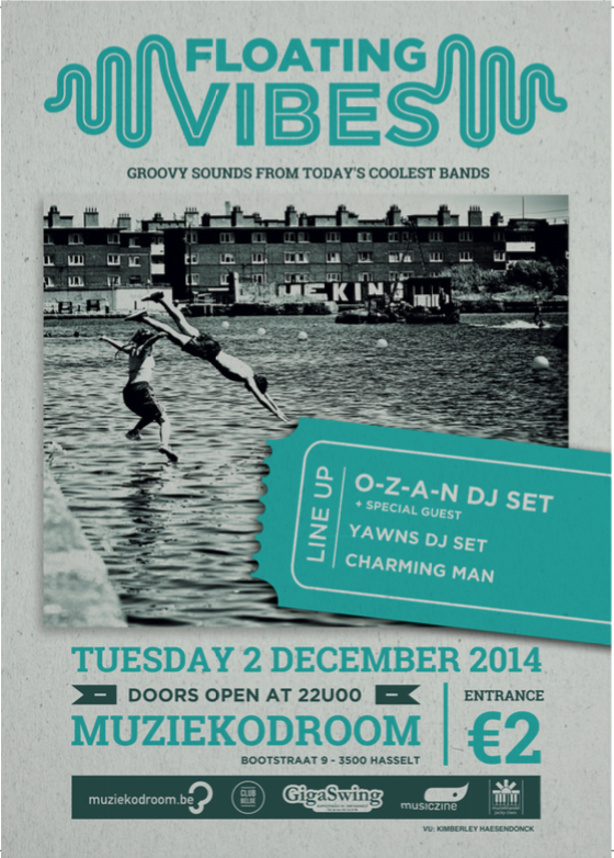Muziekodroom's tweet photo. Dansen op dinsdag? Dat kan! Vanavond Floating Vibes in MOD Café. DJ-Sets van @ozanbozdag @alessiodituri @YAWNSMUSIC http://t.co/nvd3hZTpzX