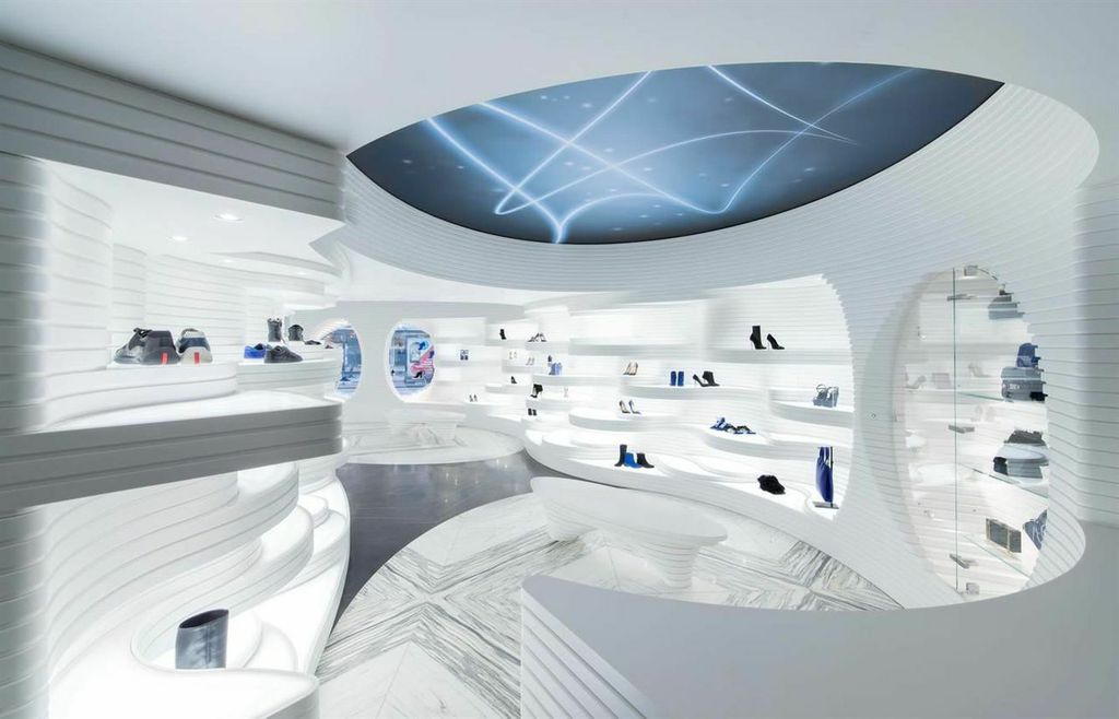 HIMACSEurope's tweet photo. New @shoebaloo store in #Amsterdam furnished with #HIMACS. Read the article on @CONTEMPORIST: http://t.co/8dQaEooT6Z http://t.co/JoH1tMOD9q