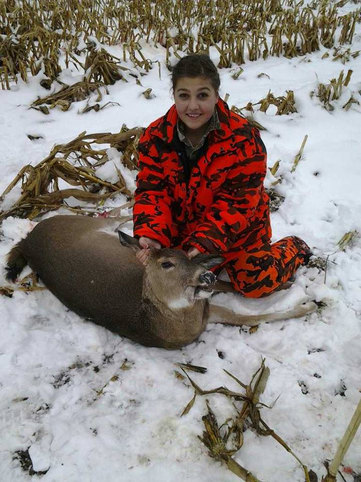 sirjohnston's tweet photo. This week's winner! Come &amp; get your shirt. “@torswan2: I was feeling jubilation when I shot my first deer! 
#cmwow36 http://t.co/EHoQ0C0nhC”