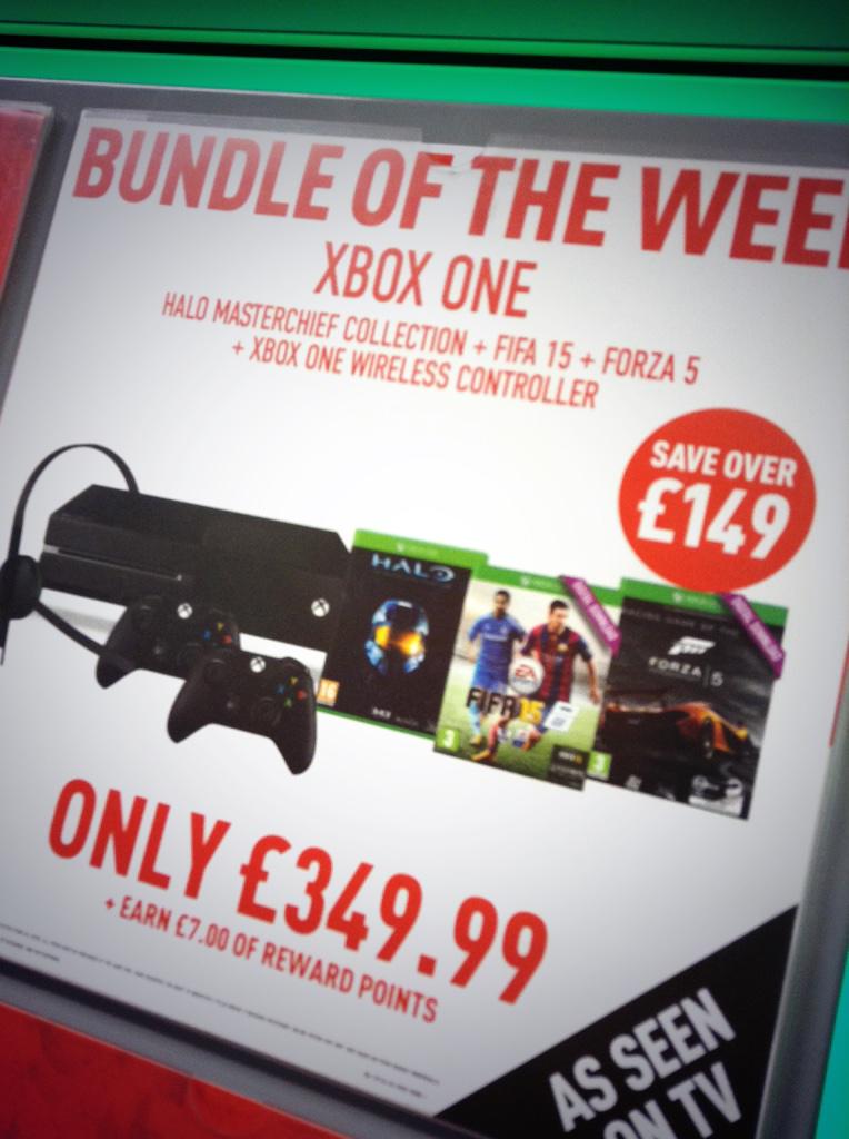 GAMECamdenTown's tweet photo. Couldn't get the deal you were after this #BlackFriday? Never fear with our #bundleoftheweek! #PS4 #XboxOne http://t.co/M7BAqjPT0T