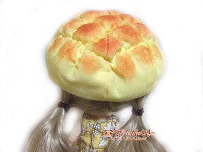 次回納品予定のメロンパングッズ紹介】 ドール用のメロンパンベレー帽