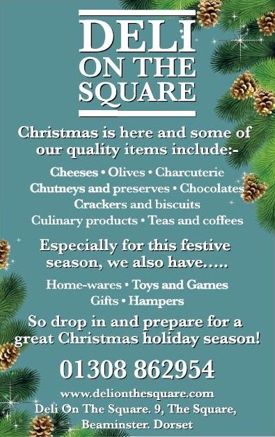 Christmas Advert going into the View from Beaminster tomorrow.....Looks rather good methinks!