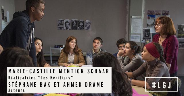 linfoduvrai's tweet photo. Ce soir, découvrez l'histoire du film "Les héritiers" avec la réalisatrice/productrice @StéphaneBak et @Ahmeddrame1 http://t.co/Yijnte39mP