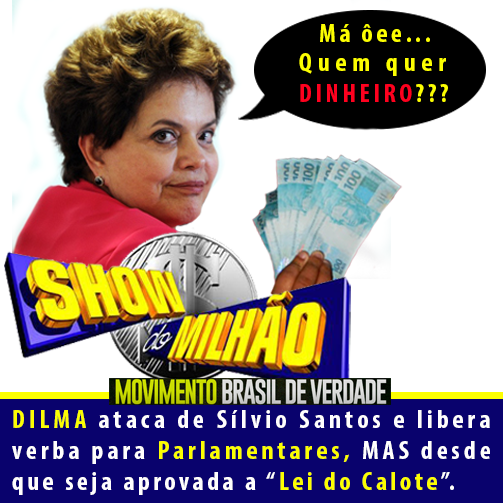 brdeverdade's tweet photo. Governo libera verba a parlamentares somente se votarem a favor da "Lei do Calote". http://t.co/QW2NxOl0rz http://t.co/8XFoRXPOAh