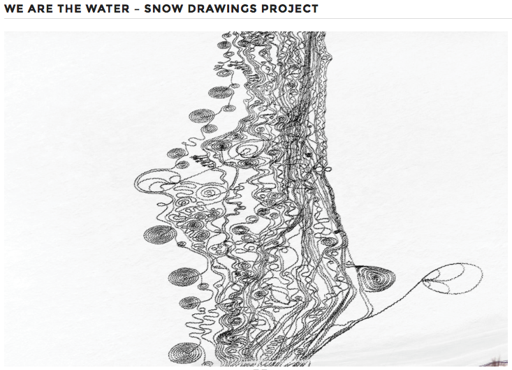 StanfordSteelie's tweet image. reservoir snow drawing shows where &amp;amp; how CO's Yampa River could flow if it weren't #dammed: bit.ly/1w0P9Zx