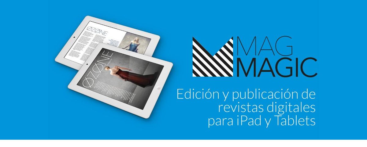 MagMagicDigital's tweet image. #Especialistas en #edición y #publicación de #revistas #digitales para #iPad  y #tablet