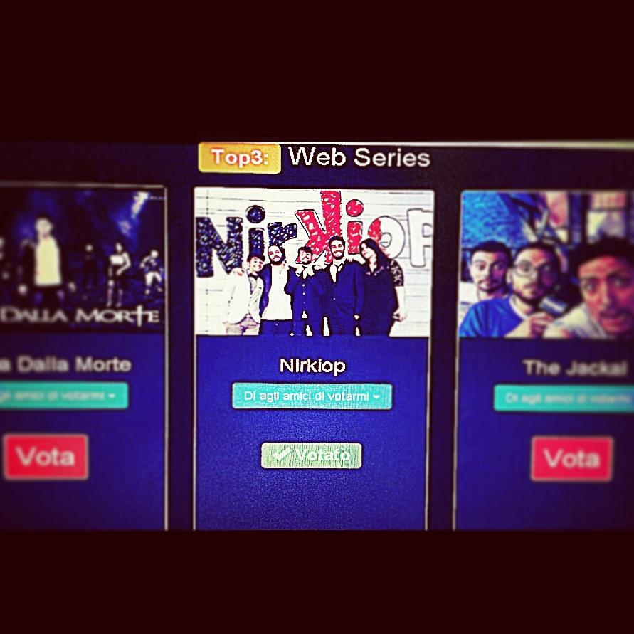mary__lou_'s tweet image. Vota anche tu @Nirkiop agli #Webshowawards !  #nirkiop #WSA @annamadaro @NirkiopGabriele 💗💗