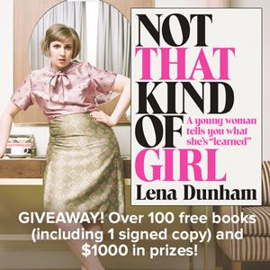 Read excerpts of Lena's book and share your thoughts to enter to win #LenaDunhamGiveaway goo.gl/Fw9JQg