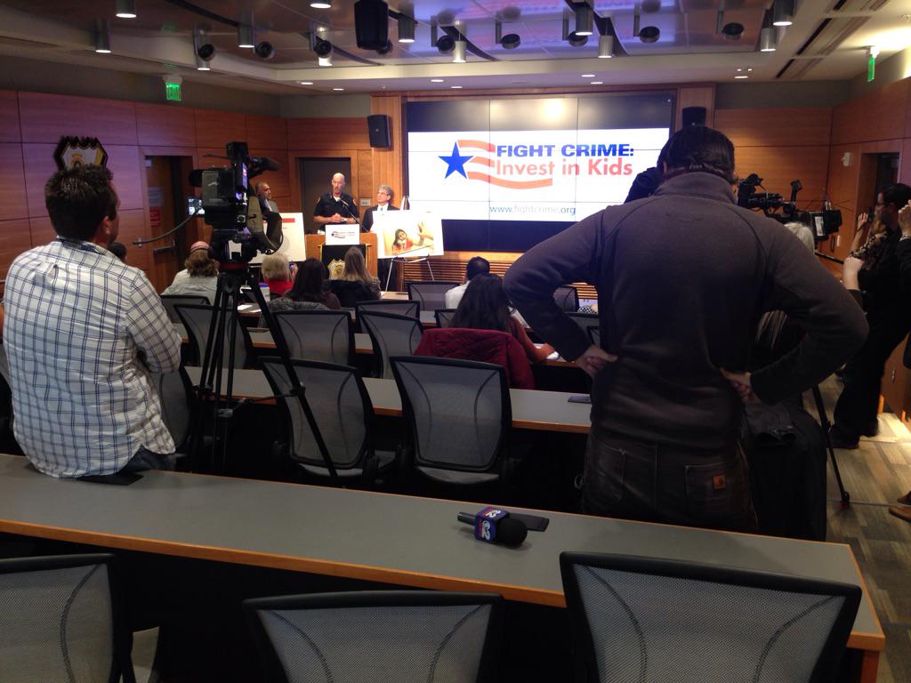 slcpd's tweet photo. #ChiefBurbank and partners talking about @FightCrime #InvestInKids and #OrangeIsNotYourColor report. http://t.co/vBi22U66Va