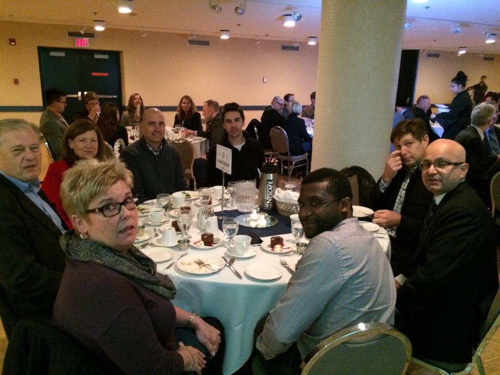 fijohnston59's tweet photo. Brad Wall dinner with the ARR#SaskRealtors http://t.co/DoEs48pzZc