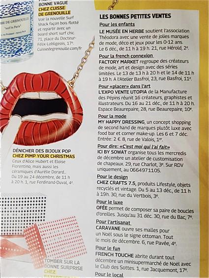ElsaPehe's tweet photo. La presse en parle ! Merci à Grazia http://t.co/UhAulhzNNy
