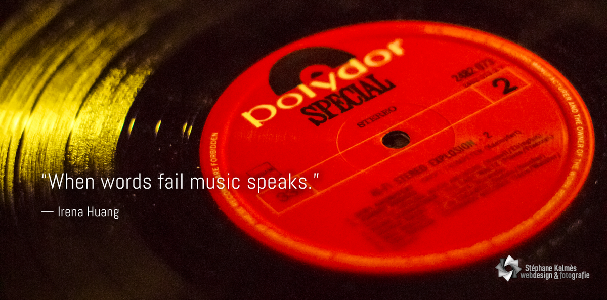 AfroLader's tweet photo. “When words fail music speaks.”
— Irena Huang

©2014 Stéphane Kalmès webdesign &amp; fotografie http://t.co/MJsIcnoTGj