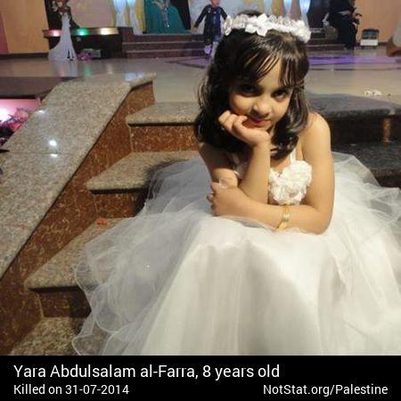 الشهيد: يارا عبدالسلام الفرا، ٨ عاما، استشهد رحمة الله عليه notstat.org/palestine/P9C3… #غزة #gaza #فلسطين