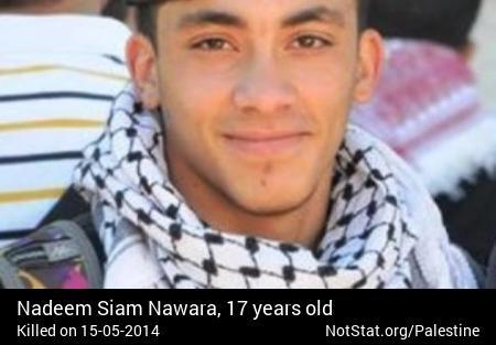 الشهيد: نديم صيام نوارة، ١٧ عاما، استشهد رحمة الله عليه notstat.org/palestine/PRH7… #غزة #gaza #فلسطين