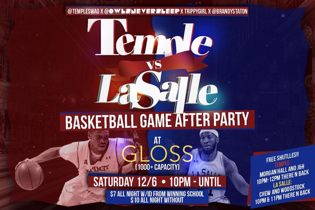 TempleSwag's tweet photo. Saturday will be a Lit night S/o the whole @OwlsNeverSleep team http://t.co/nyIgTWrpc7