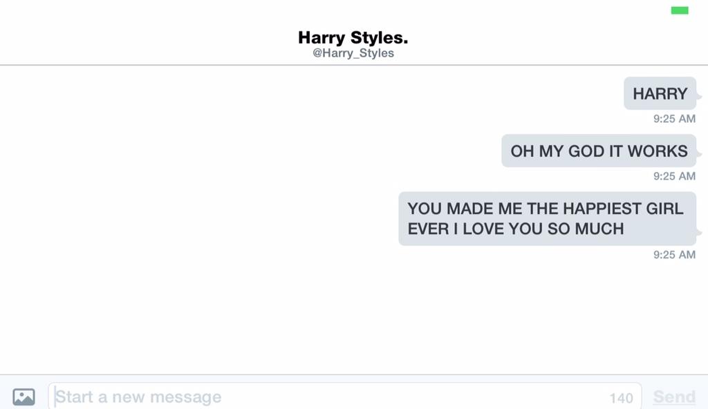 lwtstyles's tweet photo. @Harry_Styles Thank you so much, at 9:11 AM today you made me the happiest girl ever, I love you more than anything. http://t.co/UzEuR5t88n