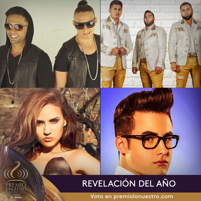premiolonuestro's tweet photo. .@Aneekamusic @JohnnySkyMusic @KentyTony @GRUPOPROYECTOX Son los nominados a Revelación del Año en #PremioLoNuestro http://t.co/AhqNowluRj