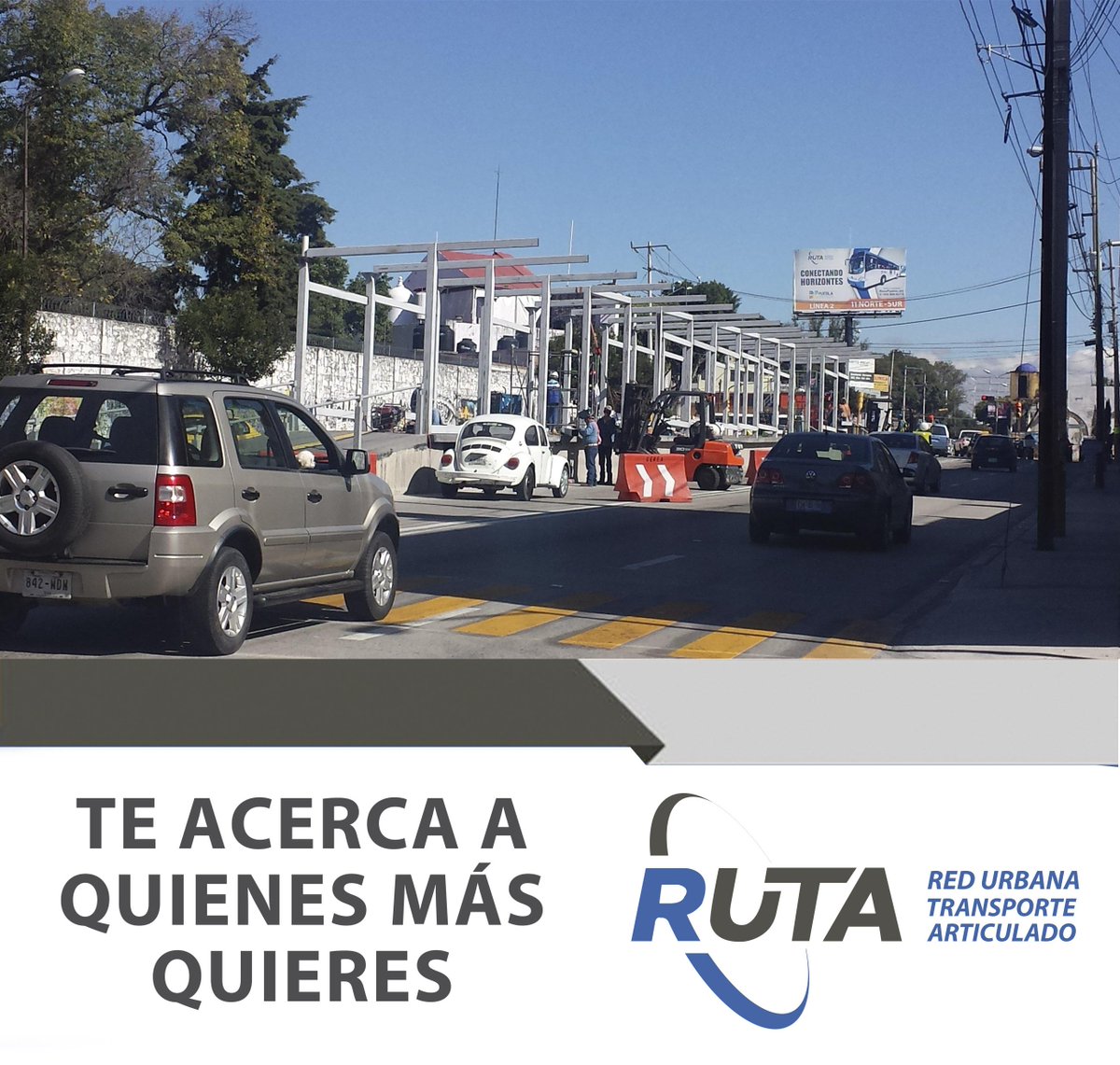 RUTA_Puebla's tweet photo. Avanza la construcción de paraderos.  #Puebla  #conectandohorizontes http://t.co/n7XgJCWwsQ