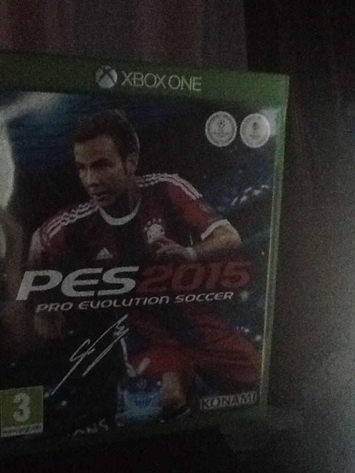 Hasty_Gamer's tweet photo. I got PES 2015 today! First thing I noticed, the soundtrack is sooo much better than Fifa 15! #PES2015 #Fifa15 #Xbox http://t.co/C2BTVV5Put