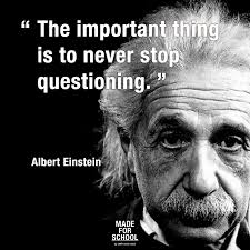 PolymathCafe's tweet image. "The important thing is to never stop questioning." #Einstein