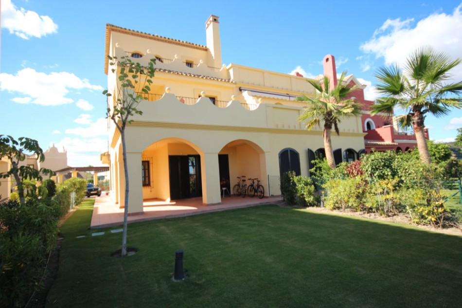 3 bed, 3 bath townhouse in Los Cortijos de la Reserva, Sotogrande. Long-term rental. #Sotogrande. #Rentals #Spain.