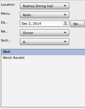 Dinner at Rodney tonight?