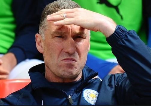 paddypower's tweet image. Nigel Pearson tries to spot Leicester's Premier League future...