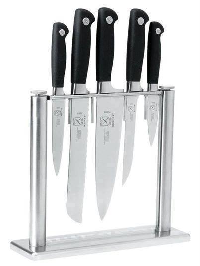 We offer knife sharpening services at The Restaurant Store. Get them sharpened within 48 hours. Call for prices :)