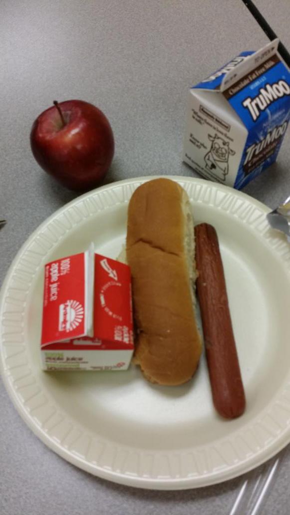marlboroughhigh's tweet photo. Another gourmet cuisine from Marlborough High School.  :^) http://t.co/3YaQxrmnEr