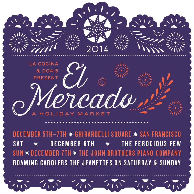 This weekend at #SFMercado we're bringing <a href="/theferociousfew/">The Ferocious Few</a>, The John Brothers Piano Company, and The Jeanettes!
