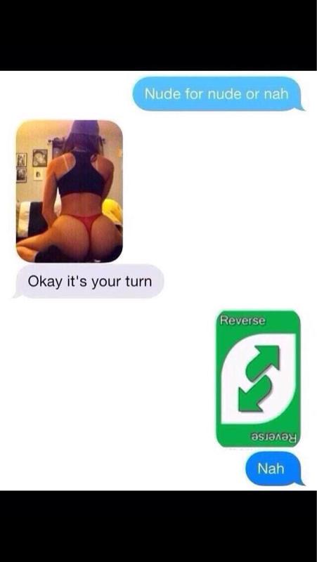 CauseWereGuys's tweet photo. Lmao he played a reverse card http://t.co/vJBCjD8Bpe