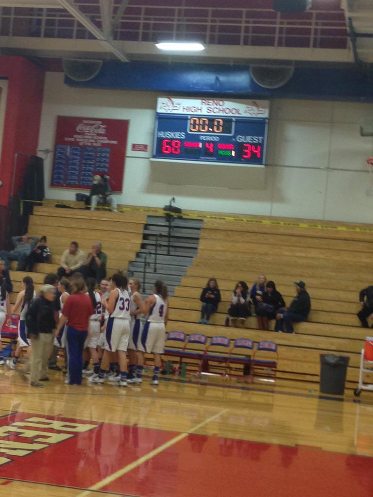 Girls basketball got that W ayy❤️💙💸