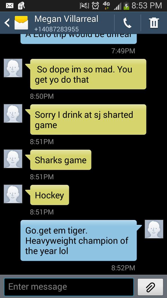 zacwinlow's tweet photo. When @Meg_Villarreal sharts at the SJ Sharks game... #dirtybubbles #SJSharksHockey http://t.co/gIDdQqY9ae