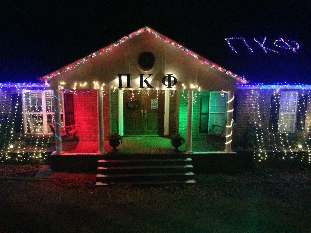 iameslice's tweet photo. ΠΚΦ Christmas party tonight starting at 8! Word on the street Santa is coming http://t.co/AA4nynunJp