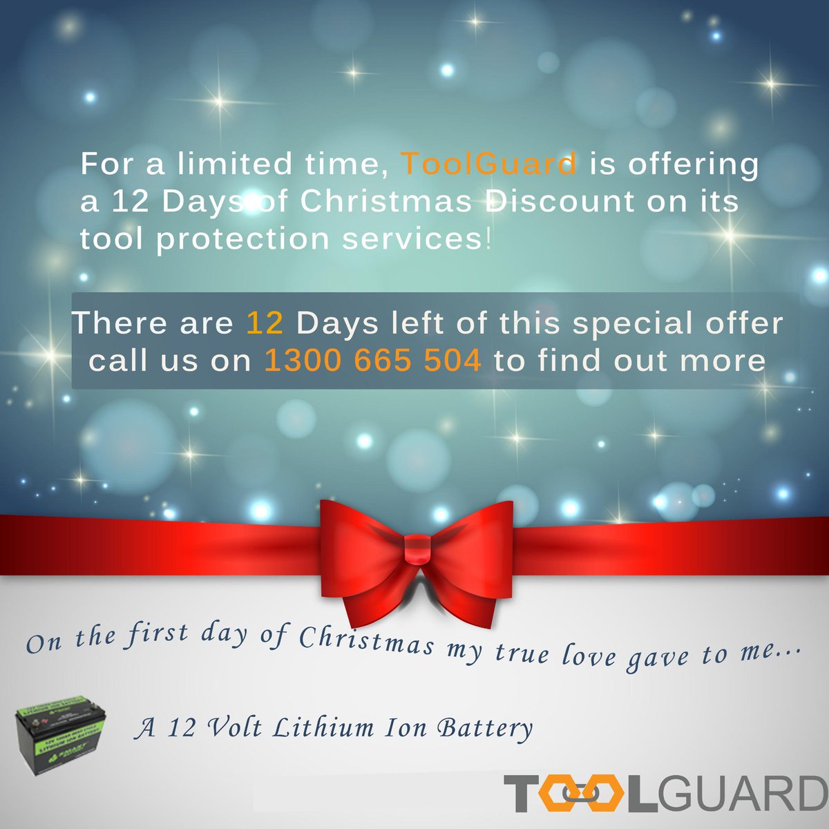 Tool_Guard's tweet image. 12 days of Christmas #tool protection discount! #Tradies #melbourne #tooltheft On the first day of Christmas. . .