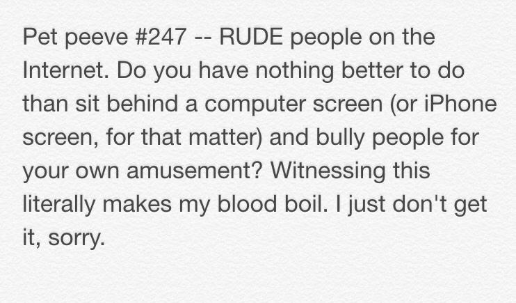 kelliberglund's tweet image. Pet peeve #247