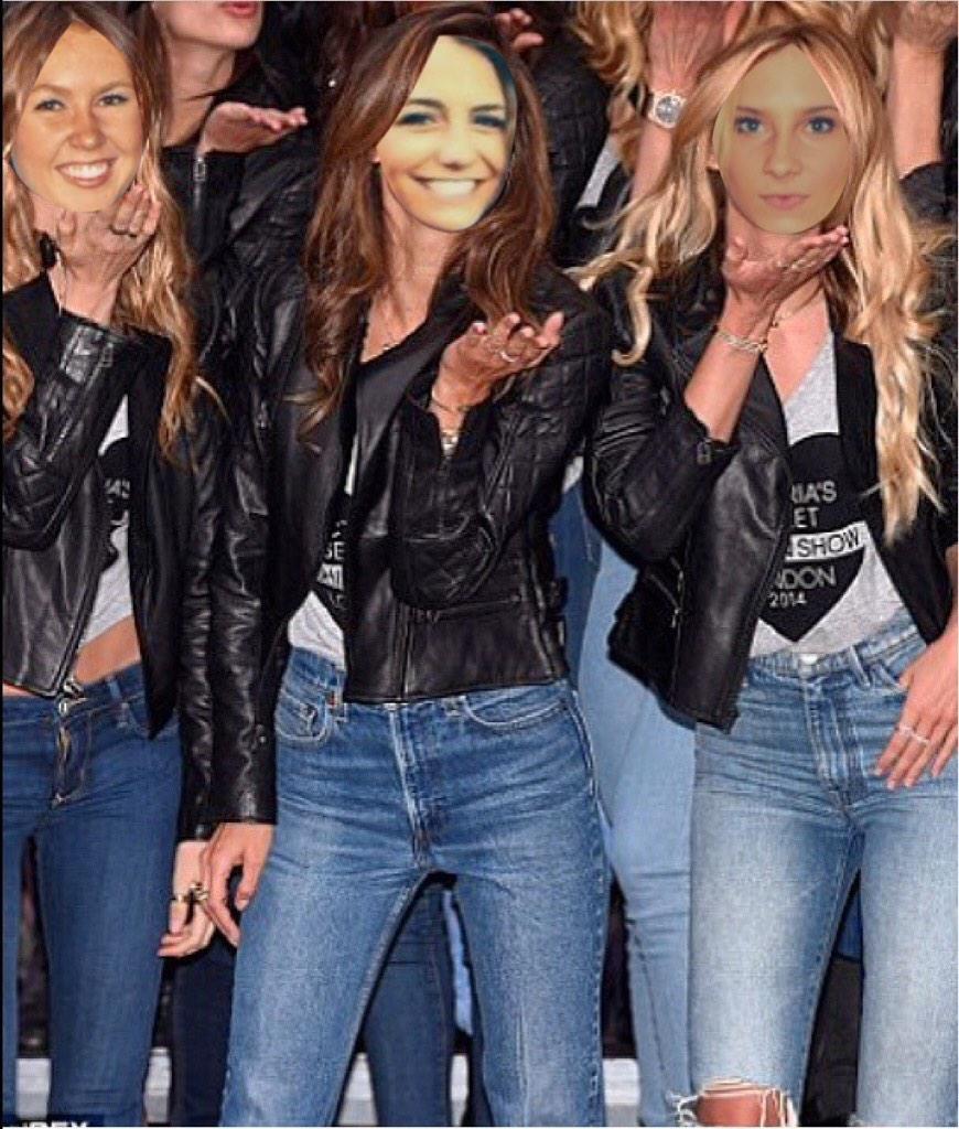 juliemurphy286's tweet photo. Stole the show tonight girls <3 my Angeles #VSFashionShow @VictoriasSecret @angelcandice @BeePrinsloo @AdrianaLima http://t.co/9W5vBi1Mho