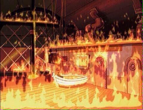 When you hand mr. krabs the aux cord