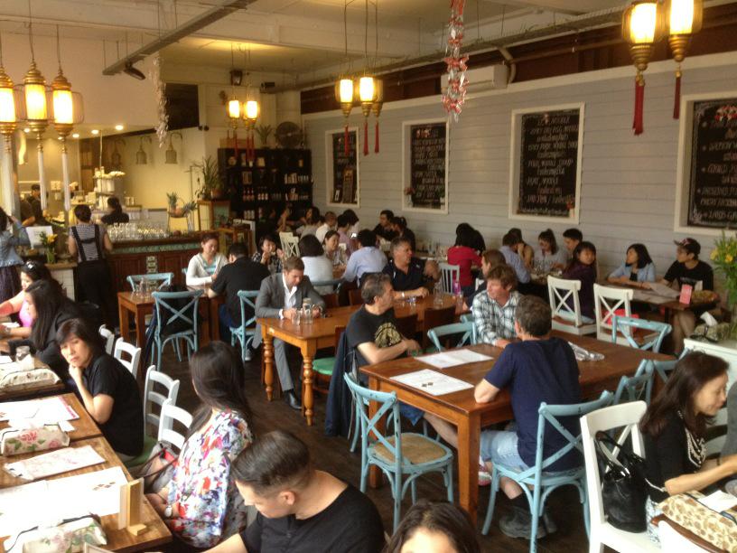 theslowcoach's tweet image. Eating well in #melb #jindathai