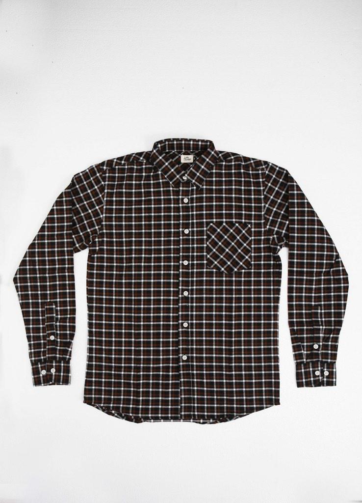 Brown LC Flannel - IDR 210.000
